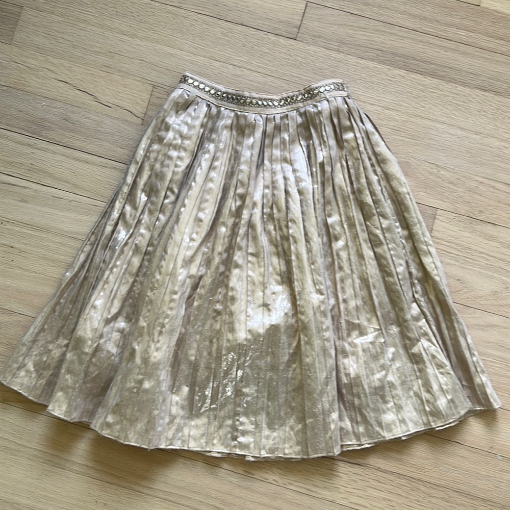 Rose Gold kids dress skirt